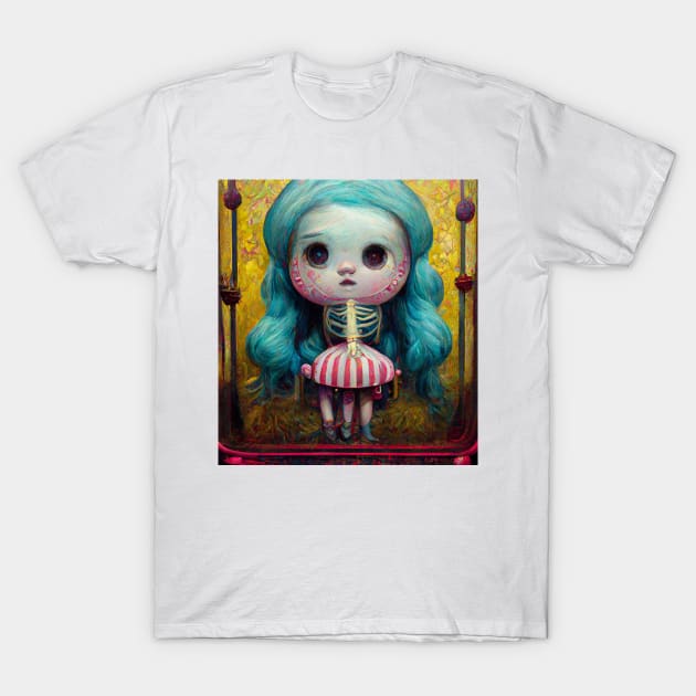 circus dolls #4 T-Shirt by sallyatejack